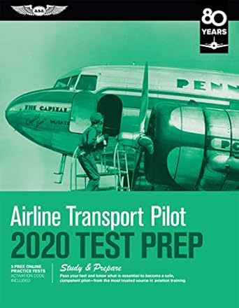 Airline Transport Pilot Test Prep 2020 Study And Prepare Pass Your Test ...