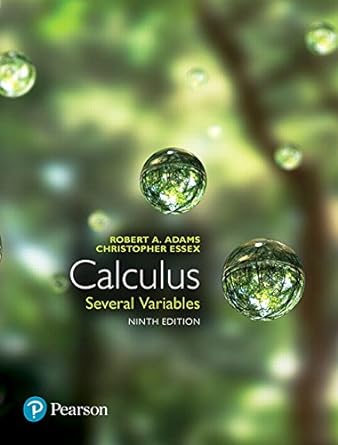 Calculus Several Variables Robert Adams ,Christopher Essex PDF ...