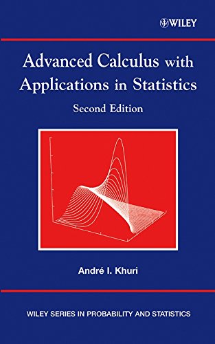 Advanced Calculus With Applications In Statistics Andre I Khuri PDF ...