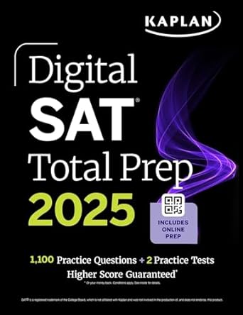 Digital SAT Total Prep 2025 1st Edition Kaplan Test Prep 9781506293011