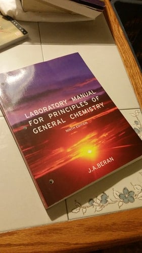 Laboratory Manual For Principles Of General Chemistry Beran, Jo Allan ...