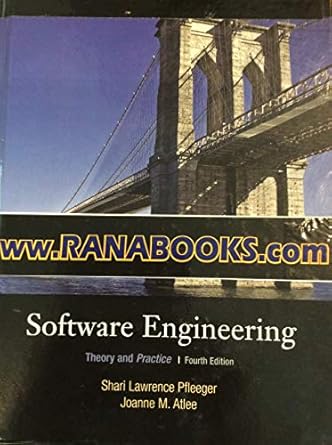 Software Engineering Theory And Practice Shari Pfleeger PDF ...