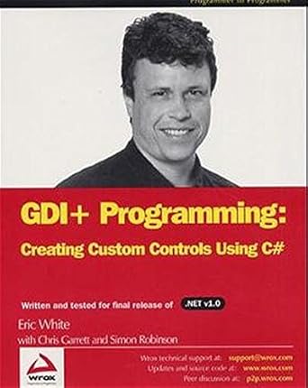 Gdi+ Programming Creating Custom Controls Using C# Eric White ,Chris ...