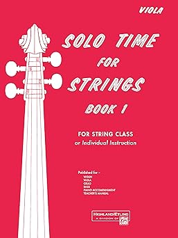 Solo Time For Viola Book 3 15 Concert Pieces For Viola And Piano 1st ...