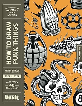How To Draw Punk Things A Step By Step Guide To Drawing Cool Punk ...