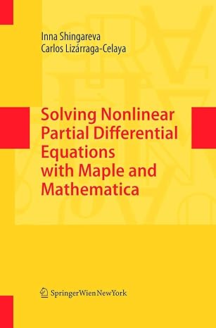 Solving Nonlinear Partial Differential Equations With Maple And ...