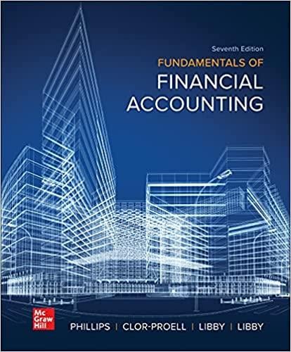 Fundamentals Of Financial Accounting 7th Edition Fred Phillips