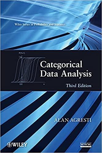 Categorical Data Analysis Alan Agresti PDF | Solutioninn.com