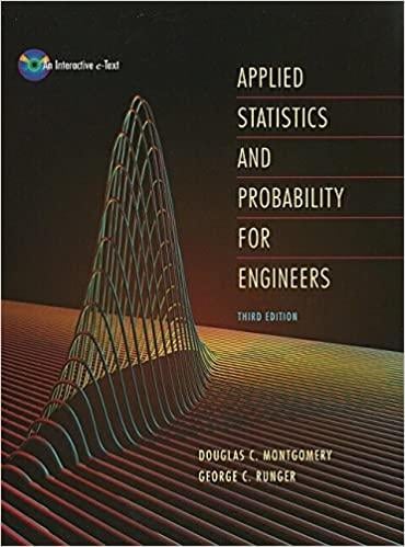 Applied Statistics And Probability For Engineers Douglas C. Montgomery ...