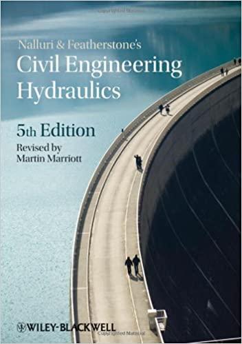 Civil Engineering Hydraulics Martin Marriott PDF | Solutioninn.com