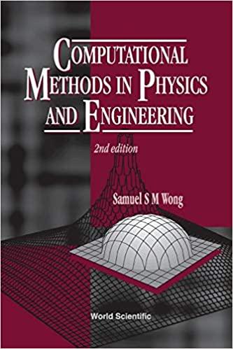 Computational Methods In Physics And Engineering Samuel S Wong PDF ...