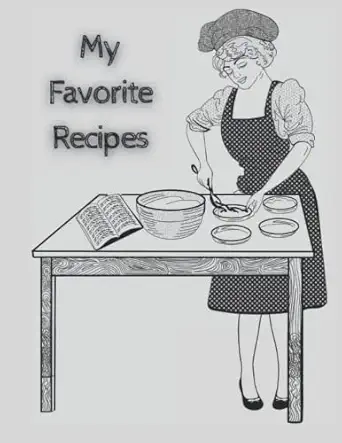 Recipes for my Daughter A Keepsake Journal: A Blank Cookbook to Write ...