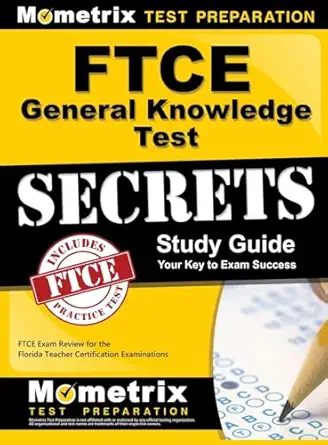 Ftce General Knowledge Test Secrets Study Guide Ftce Exam Review For ...