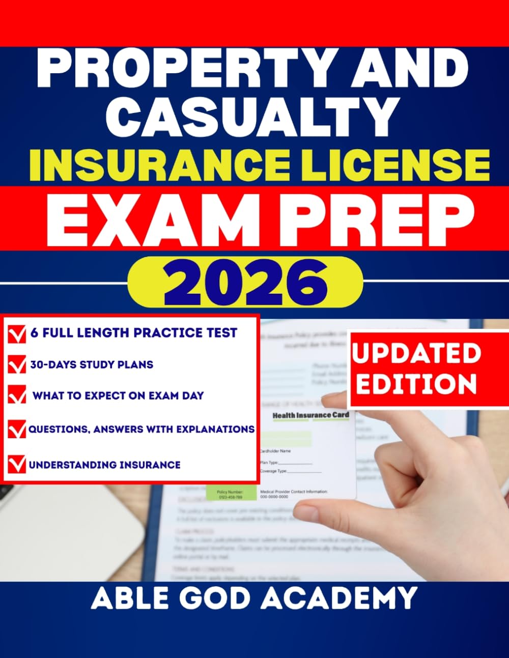 Property And Casualty Insurance License Exam Prep A Step By Step Study ...