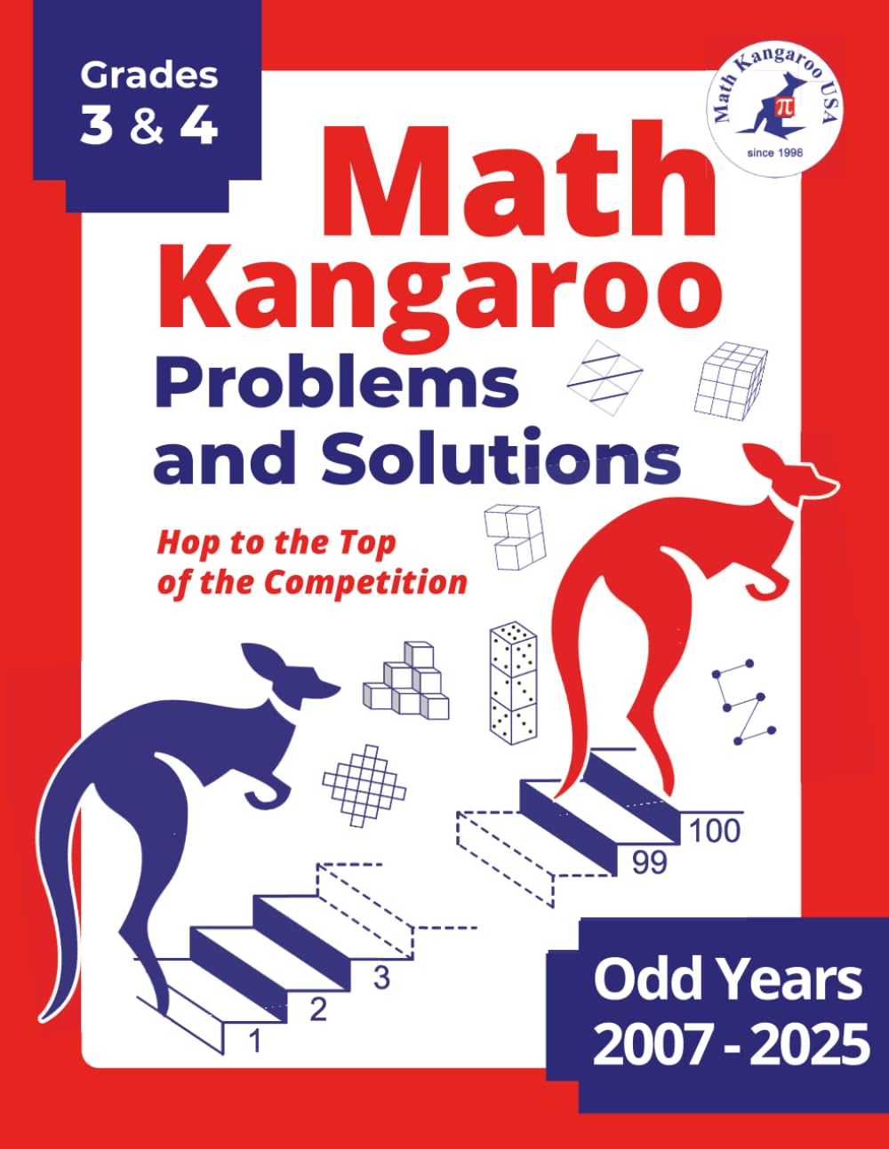 Math Kangaroo Problems And Solutions Grades 3 And 4 Odd Years 1st ...