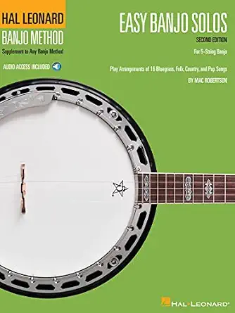 Easy Banjo Solos For 5 String Banjo Hal Leonard Banjo Method 1st ...