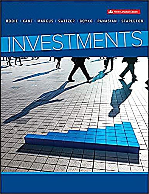 Investments 9th Canadian Edition Zvi Bodie 9781259271939