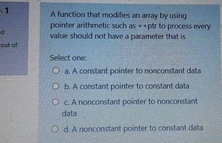 [SOLVED] 51 A function that modifies an array by using pointer ...
