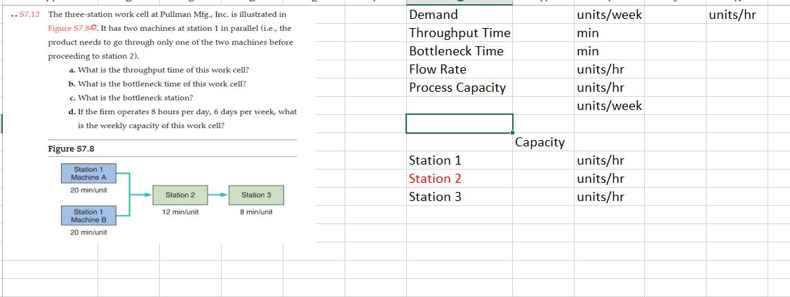 [SOLVED] PART 1 Instructions a) Complete the Excel file b) Example 3 (1 ...