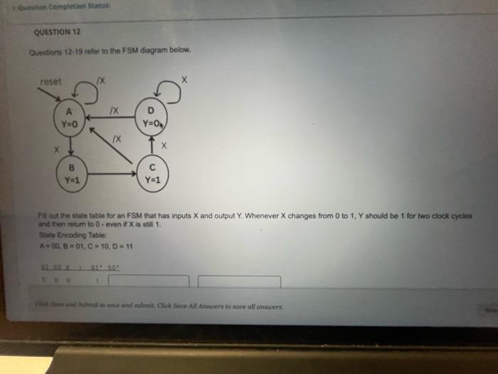 [SOLVED] Question Completion Status QUESTION 12 Questions 12-19 refer ...
