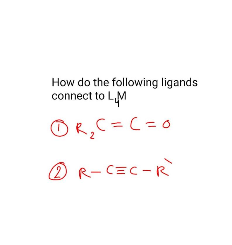 [SOLVED] How do the following ligands connect to LM R C = (1 Answer ...