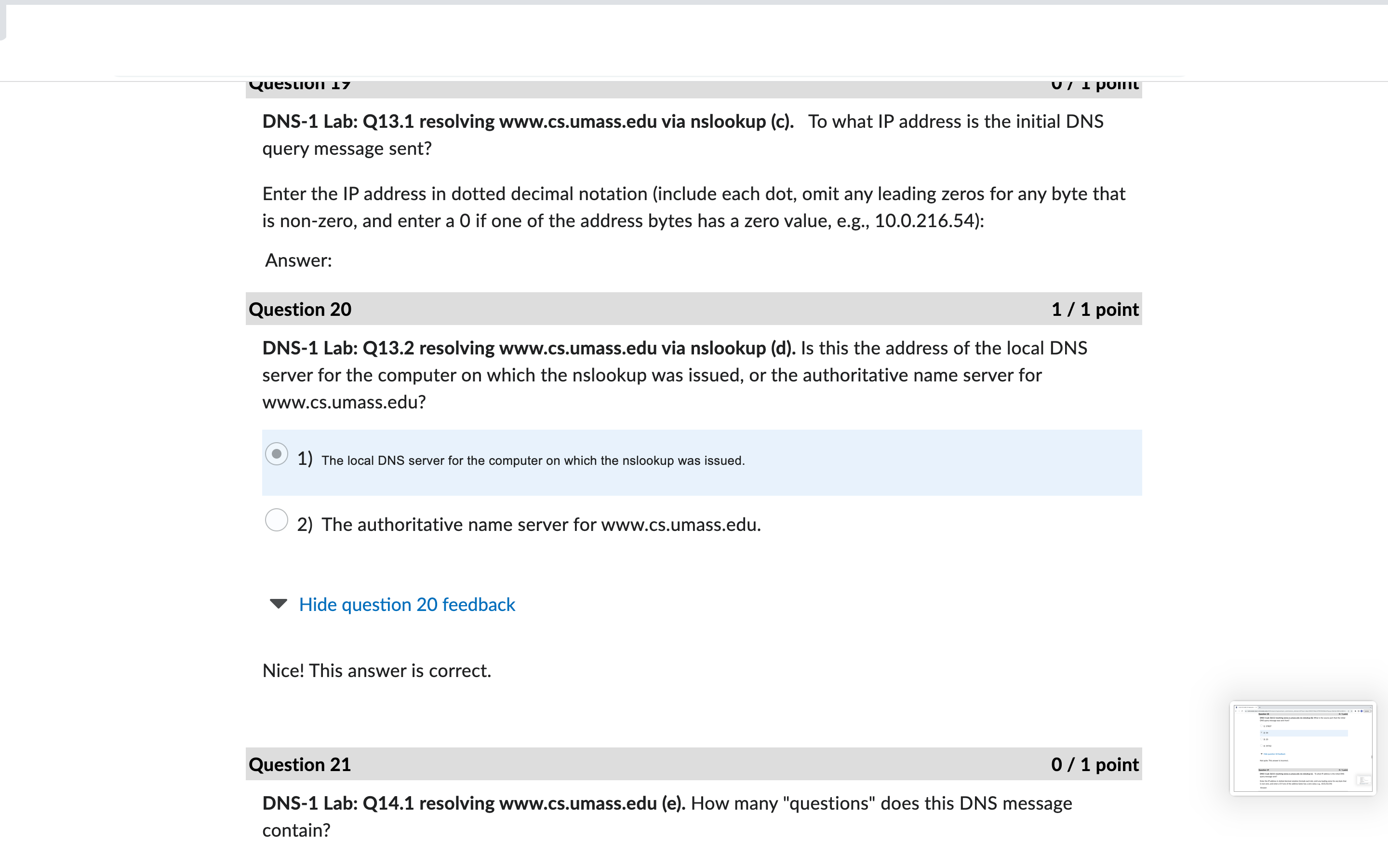 [SOLVED] caching, DNS records and messages, and the TYPE field in the ...