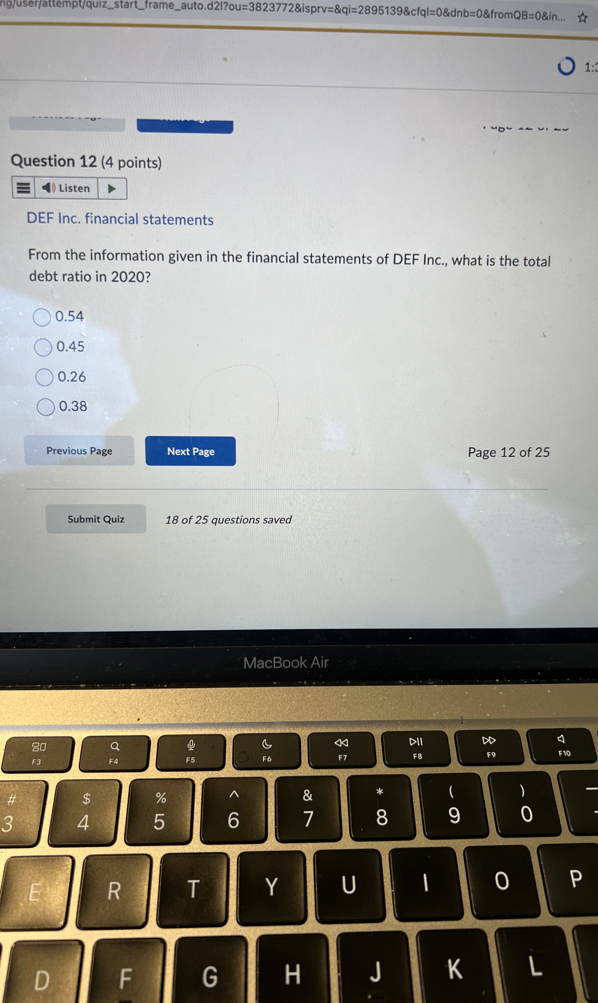 [SOLVED] DEF Inc. financial statements From the information given in ...