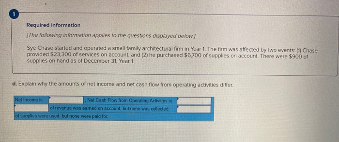 [SOLVED] Required information [The following information applies to the ...