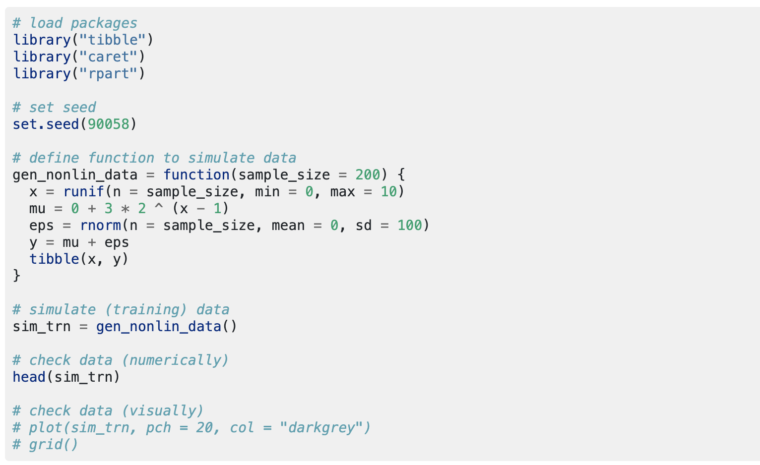 [SOLVED] Please answer using R code # load packages library(tibble ...