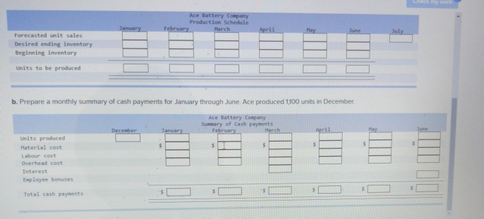 [SOLVED] The Ace Battery Company has forecast its sales in units as (1 ...