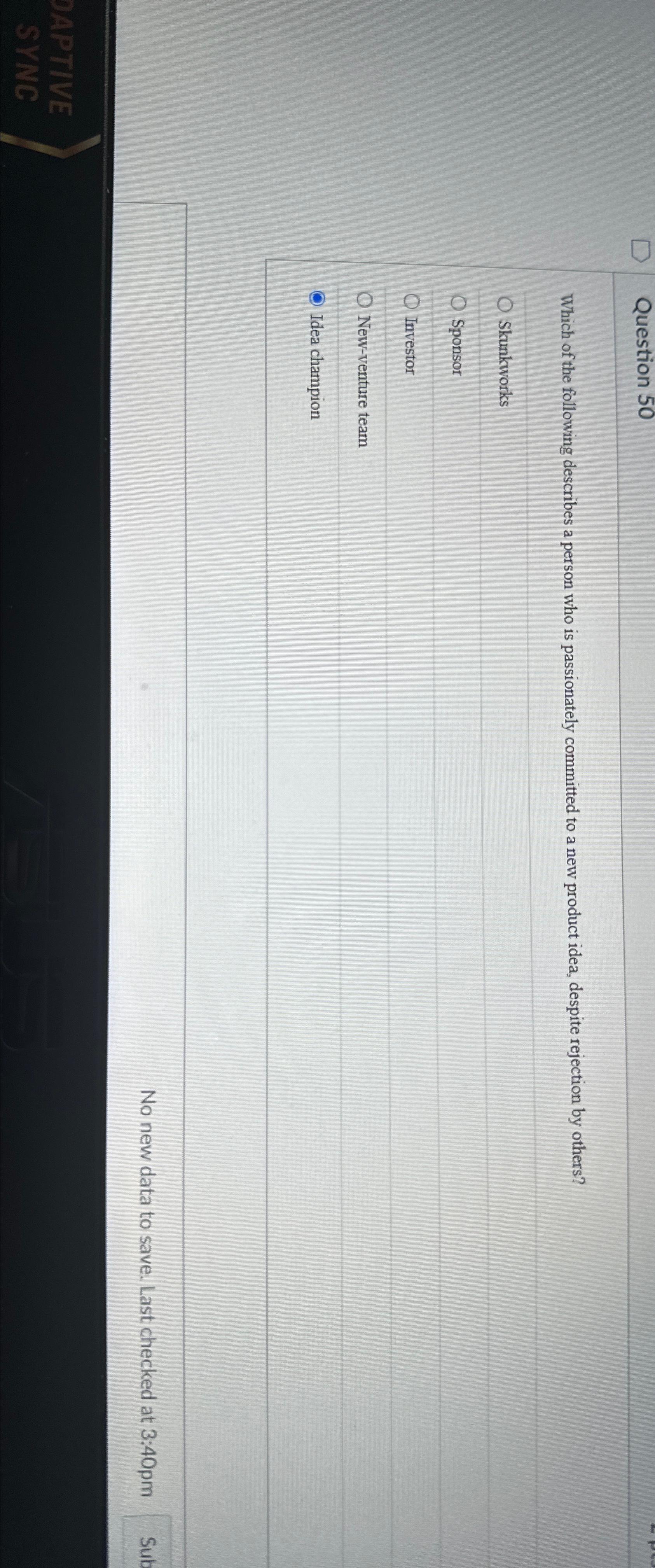[SOLVED] Question 5 0 Which of the following describes a person who (1 ...