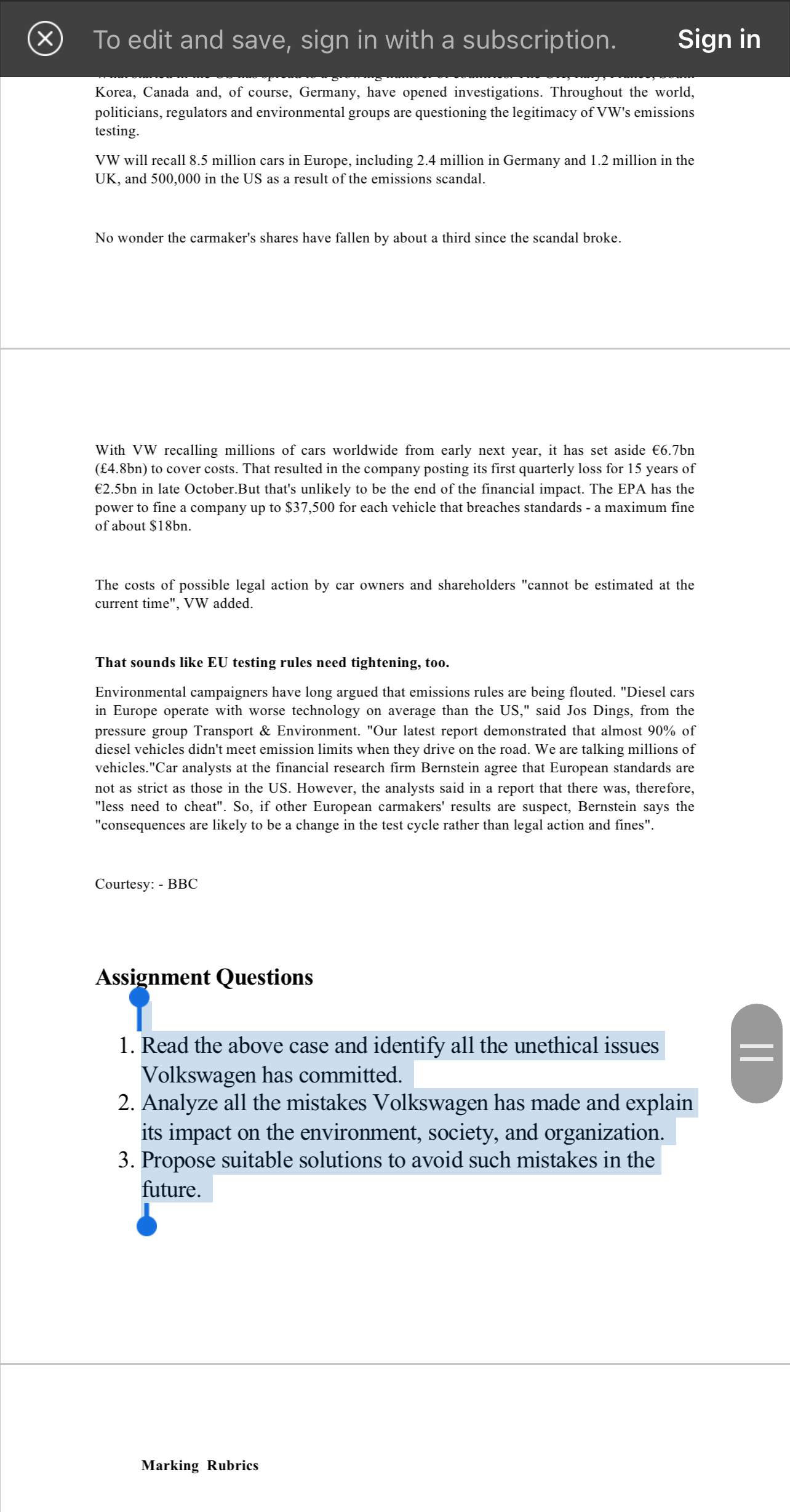 [SOLVED] To edit and save, sign in with a subscription. Sign in (1 ...
