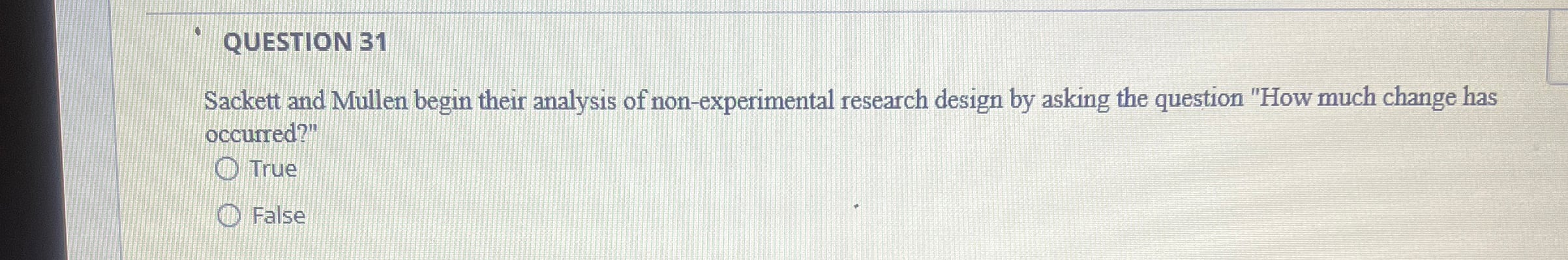 [SOLVED] QUESTION 3 1 Sackett and Mullen begin their analysis of non (1 ...