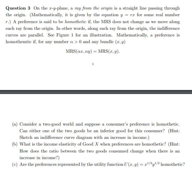[SOLVED] Question 3 On the Iyplane, a my from the origin is (1 Answer ...