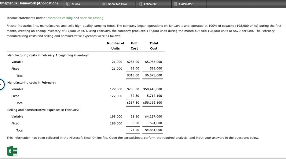 [SOLVED] Fresno Industries Inc. manufactures and sells high-quality ...